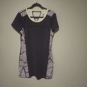 Title Nine Black Chevron Dress Size Medium